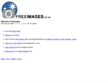Tablet Screenshot of freeimageslive.com